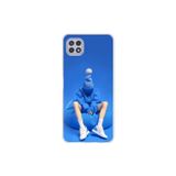 Dali Design Samsung Galaxy A22 Uyumlu Şeffaf Kılıf No Face 5 Tasarımlı