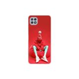 Dali Design Samsung Galaxy A22 Uyumlu Şeffaf Kılıf No Face 7 Tasarımlı