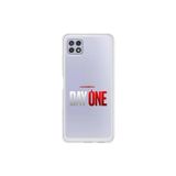 Dali Design Samsung Galaxy A22 Uyumlu Şeffaf Kılıf One Day/Day One Tasarımlı