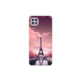 Dali Design Samsung Galaxy A22 Uyumlu Şeffaf Kılıf Paris 3 Tasarımlı