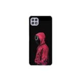 Dali Design Samsung Galaxy A22 Uyumlu Şeffaf Kılıf Squid Game Tasarımlı