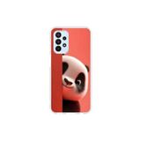 Dali Design Samsung Galaxy A23 Uyumlu Şeffaf Kılıf 4 Peluş Panda Tasarımlı