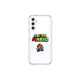 Dali Design Samsung Galaxy A25 Uyumlu Şeffaf Kılıf 2 Mario Tasarımlı