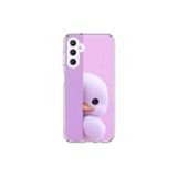 Dali Design Samsung Galaxy A25 Uyumlu Şeffaf Kılıf 3 Peluş Ördek Tasarımlı