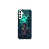 Dali Design Samsung Galaxy A25 Uyumlu Şeffaf Kılıf Aesthetic 7 Tasarımlı