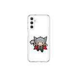 Dali Design Samsung Galaxy A25 Uyumlu Şeffaf Kılıf Chibi 5 Tasarımlı