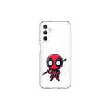 Dali Design Samsung Galaxy A25 Uyumlu Şeffaf Kılıf Chibi 8 Tasarımlı