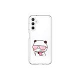 Dali Design Samsung Galaxy A25 Uyumlu Şeffaf Kılıf Couple Ayıcık 2 Tasarımlı