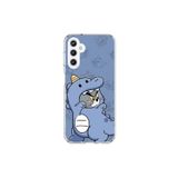 Dali Design Samsung Galaxy A25 Uyumlu Şeffaf Kılıf Couple Tom 1 Tasarımlı