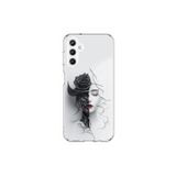 Dali Design Samsung Galaxy A25 Uyumlu Şeffaf Kılıf Estetik Yüz 4 Tasarımlı