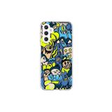 Dali Design Samsung Galaxy A25 Uyumlu Şeffaf Kılıf Graffiti 11 Tasarımlı