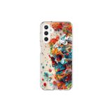 Dali Design Samsung Galaxy A25 Uyumlu Şeffaf Kılıf Graffiti 5 Tasarımlı
