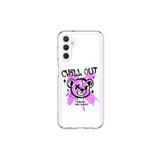 Dali Design Samsung Galaxy A25 Uyumlu Şeffaf Kılıf Graffiti 7 Tasarımlı