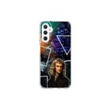 Dali Design Samsung Galaxy A25 Uyumlu Şeffaf Kılıf Isaac Newton Tasarımlı