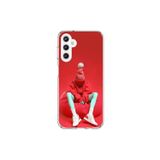 Dali Design Samsung Galaxy A25 Uyumlu Şeffaf Kılıf No Face 7 Tasarımlı