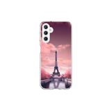Dali Design Samsung Galaxy A25 Uyumlu Şeffaf Kılıf Paris 3 Tasarımlı