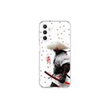 Dali Design Samsung Galaxy A25 Uyumlu Şeffaf Kılıf Samurai 1 Tasarımlı