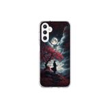Dali Design Samsung Galaxy A25 Uyumlu Şeffaf Kılıf Samurai 2 Tasarımlı