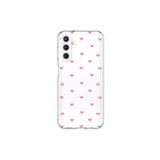 Dali Design Samsung Galaxy A25 Uyumlu Şeffaf Kılıf Şeffaf Kalp 1 Tasarımlı