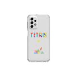 Dali Design Samsung Galaxy A33 Uyumlu Şeffaf Kılıf 3 Tetris Tasarımlı