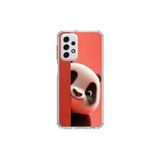 Dali Design Samsung Galaxy A33 Uyumlu Şeffaf Kılıf 4 Peluş Panda Tasarımlı