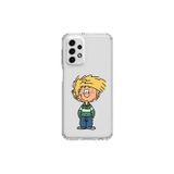 Dali Design Samsung Galaxy A33 Uyumlu Şeffaf Kılıf Cartoon 2 Tasarımlı