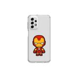 Dali Design Samsung Galaxy A33 Uyumlu Şeffaf Kılıf Chibi 2 Tasarımlı