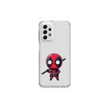 Dali Design Samsung Galaxy A33 Uyumlu Şeffaf Kılıf Chibi 8 Tasarımlı