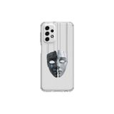 Dali Design Samsung Galaxy A33 Uyumlu Şeffaf Kılıf Estetik Yüz 8 Tasarımlı