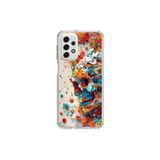 Dali Design Samsung Galaxy A33 Uyumlu Şeffaf Kılıf Graffiti 5 Tasarımlı