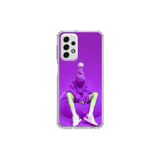 Dali Design Samsung Galaxy A33 Uyumlu Şeffaf Kılıf No Face 6 Tasarımlı