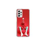 Dali Design Samsung Galaxy A33 Uyumlu Şeffaf Kılıf No Face 7 Tasarımlı