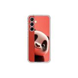 Dali Design Samsung Galaxy A35 Uyumlu Şeffaf Kılıf 4 Peluş Panda Tasarımlı
