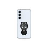 Dali Design Samsung Galaxy A35 Uyumlu Şeffaf Kılıf Chibi 6 Tasarımlı