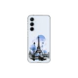 Dali Design Samsung Galaxy A35 Uyumlu Şeffaf Kılıf Paris 2 Tasarımlı
