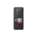 Dali Design Samsung Galaxy A54 Uyumlu Şeffaf Kılıf Chibi 5 Tasarımlı