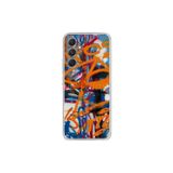 Dali Design Samsung Galaxy A54 Uyumlu Şeffaf Kılıf Graffiti 2 Tasarımlı