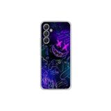 Dali Design Samsung Galaxy A54 Uyumlu Şeffaf Kılıf Graffiti 4 Tasarımlı