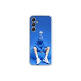 Dali Design Samsung Galaxy A54 Uyumlu Şeffaf Kılıf No Face 5 Tasarımlı