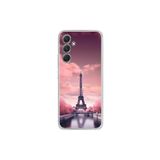 Dali Design Samsung Galaxy A54 Uyumlu Şeffaf Kılıf Paris 3 Tasarımlı