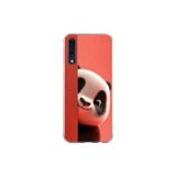 Dali Design Samsung Galaxy A70 Uyumlu Şeffaf Kılıf 4 Peluş Panda Tasarımlı
