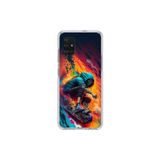 Dali Design Samsung Galaxy A71 Uyumlu Şeffaf Kılıf Aesthetic 5 Tasarımlı