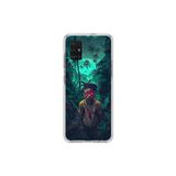 Dali Design Samsung Galaxy A71 Uyumlu Şeffaf Kılıf Aesthetic 7 Tasarımlı
