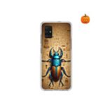 Dali Design Samsung Galaxy A71 Uyumlu Şeffaf Kılıf Antik Mısır 3 Tasarımlı