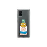 Dali Design Samsung Galaxy A71 Uyumlu Şeffaf Kılıf Cartoon 1 Tasarımlı