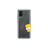 Dali Design Samsung Galaxy A71 Uyumlu Şeffaf Kılıf Cartoon 16 Tasarımlı