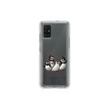 Dali Design Samsung Galaxy A71 Uyumlu Şeffaf Kılıf Cartoon 8 Tasarımlı