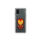 Dali Design Samsung Galaxy A71 Uyumlu Şeffaf Kılıf Chibi 2 Tasarımlı