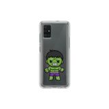 Dali Design Samsung Galaxy A71 Uyumlu Şeffaf Kılıf Chibi 3 Tasarımlı