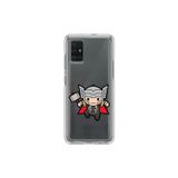 Dali Design Samsung Galaxy A71 Uyumlu Şeffaf Kılıf Chibi 5 Tasarımlı